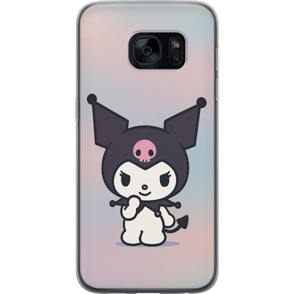 Samsung Galaxy S7 Gennemsigtig cover Kawaii Sanrio Kuromi