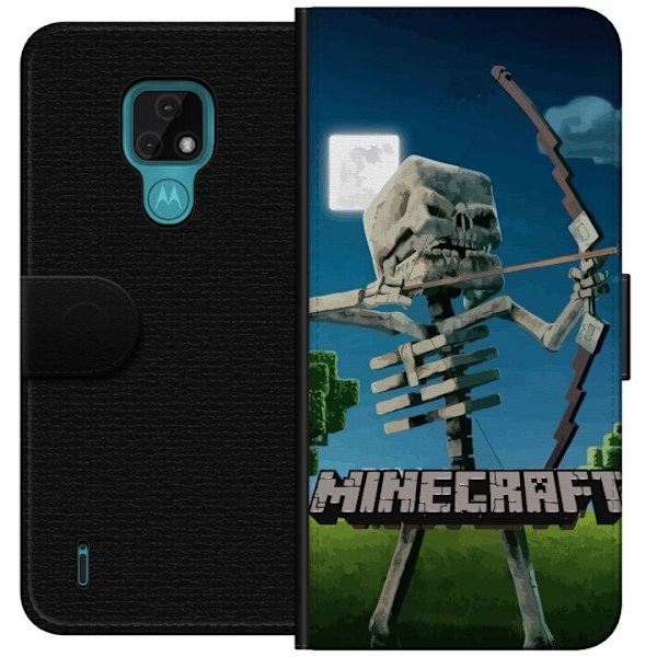 Motorola Moto E7 Tegnebogsetui A Minecraft Movie