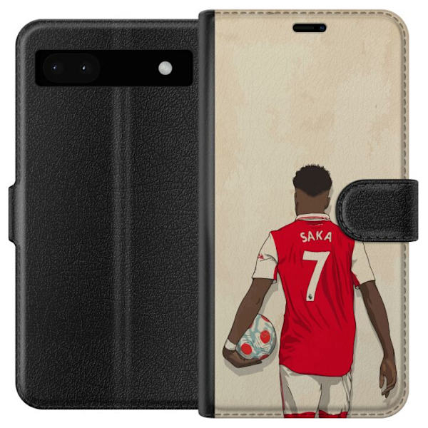 Google Pixel 6a Lompakkokotelo Arsenal FC Jalkapallo Arsenal FC Motiivi Pelaaja Premier League Englanti Suosittu Urheilulaji Jalkapallotähti Lontoo