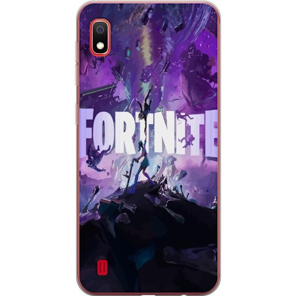 Samsung Galaxy A10 Gjennomsiktig deksel Fortnite