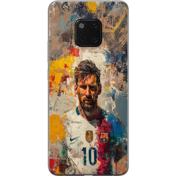 Huawei Mate 20 Pro Gennemsigtig cover Messi Art