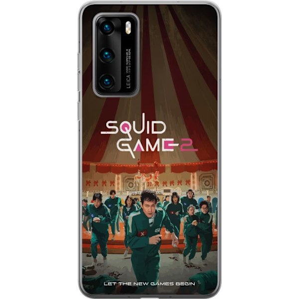 Huawei P40 Gennemsigtig cover Squid Game 2 - Forår