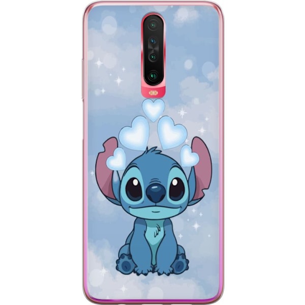 Xiaomi Redmi K30 Läpinäkyvä kuori Stitch Hyppäävä Ilo -