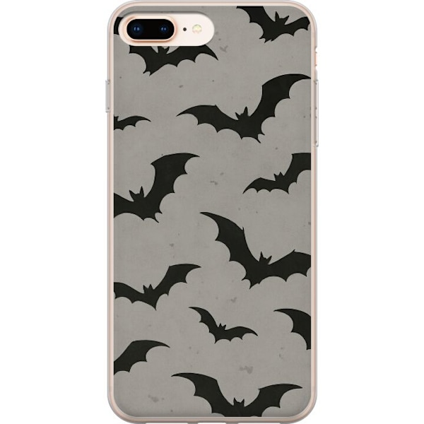Apple iPhone 8 Plus Genomskinligt Skal Flutterprint