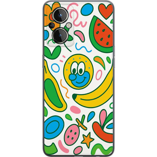 OnePlus Nord N20 5G Genomskinligt Skal Butterfly Veil