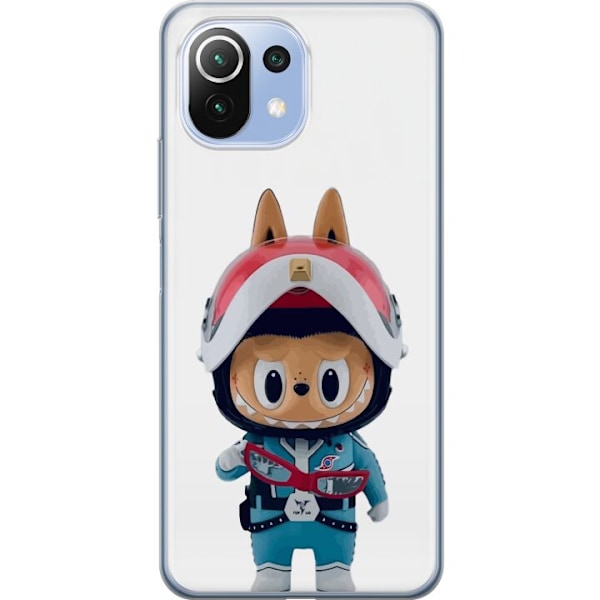 Xiaomi Mi 11 Lite Gjennomsiktig deksel How2work Labubu Monstre