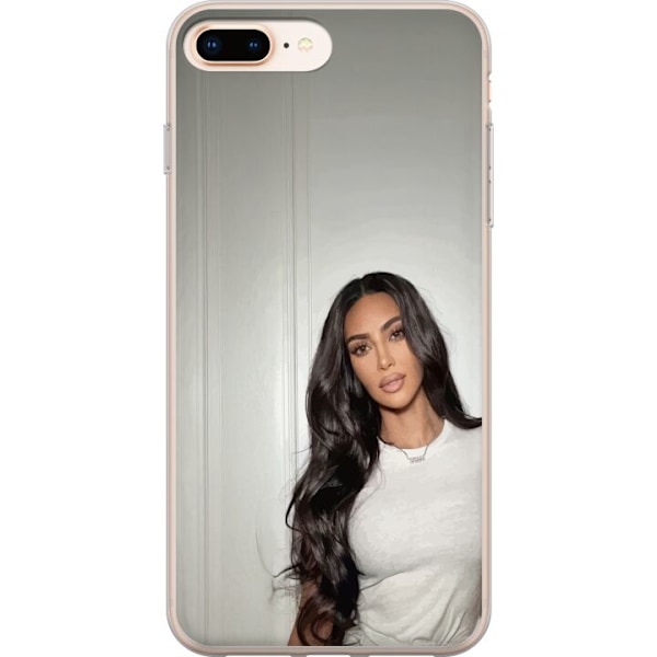 Apple iPhone 7 Plus Läpinäkyvä kuori Kim Kardashian – Iconic Style Collection