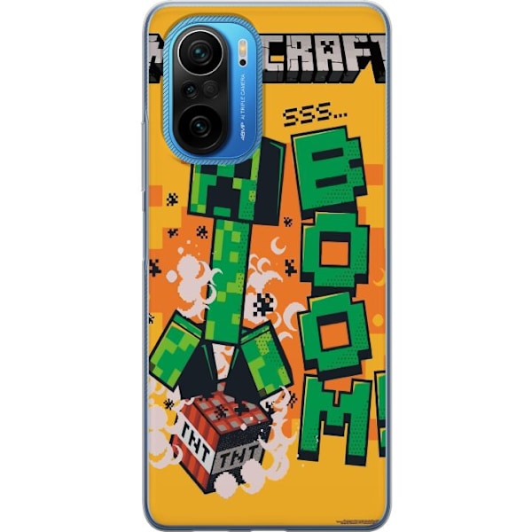 Xiaomi Poco F3 Gennemsigtig cover Minecraft Boom