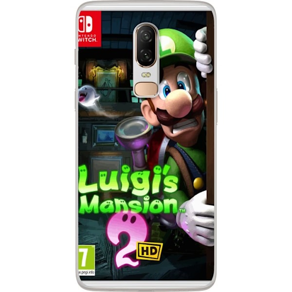 OnePlus 6 Genomskinligt Skal Luigi