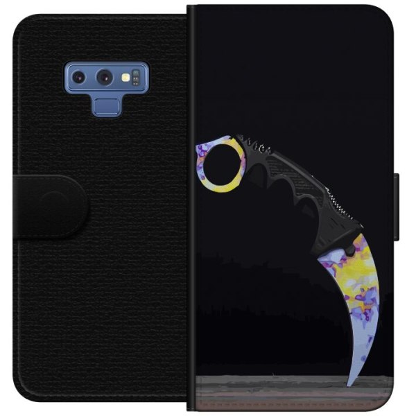 Samsung Galaxy Note9 Plånboksfodral Karambit / Butterfly / M9