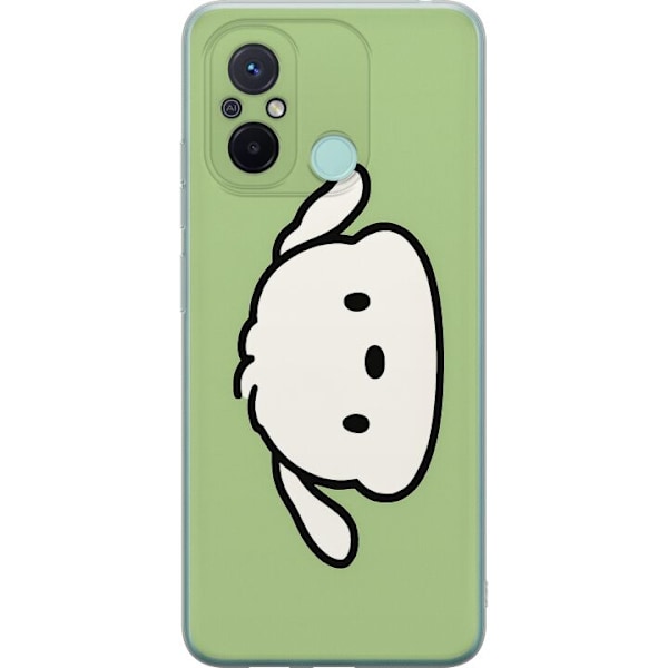 Xiaomi Redmi 12C Genomskinligt Skal Snoopy Flip