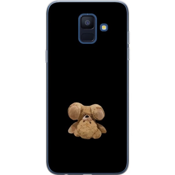 Samsung Galaxy A6 (2018) Gennemsigtig cover Op og ned bjørn
