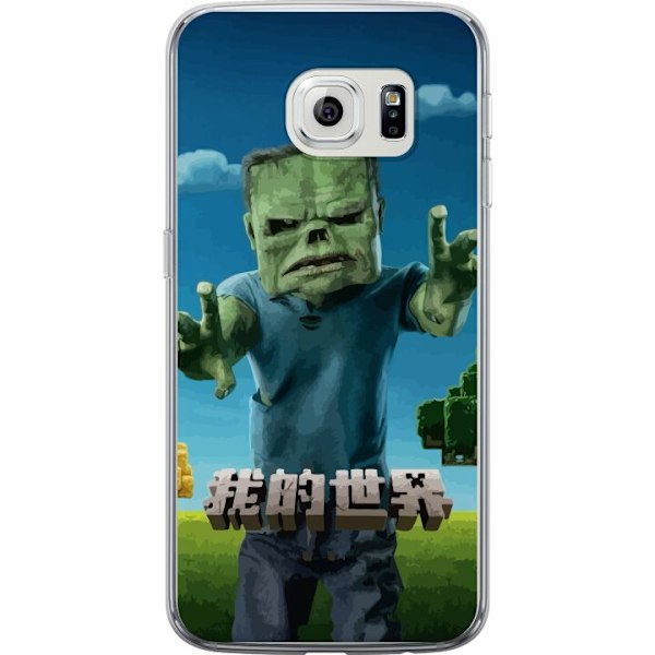 Samsung Galaxy S6 edge Genomskinligt Skal A Minecraft Movie