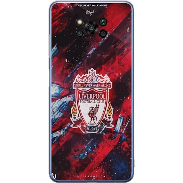 Xiaomi Poco X3 Pro Genomskinligt Skal Liverpool