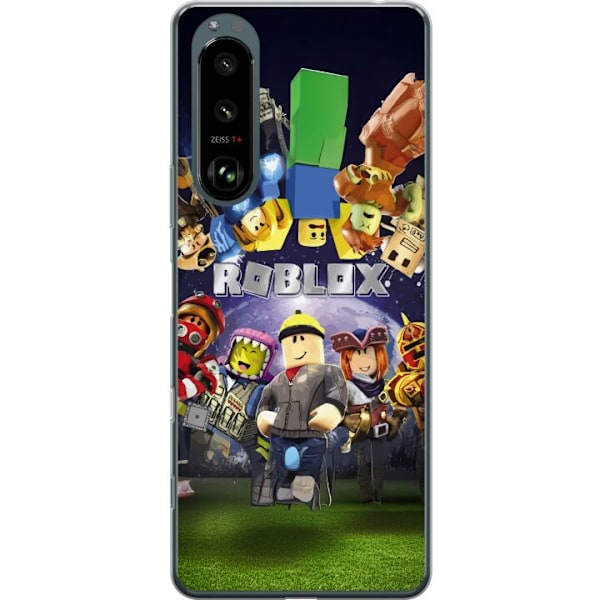 Sony Xperia 5 III Gennemsigtig cover Roblox Verden - Gaming Eventyr for Børn og Unge