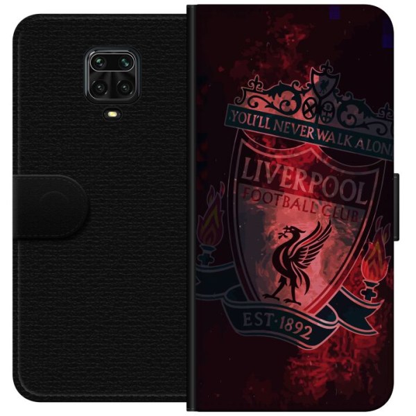 Xiaomi Redmi Note 9 Pro Lompakkokotelo Liverpool