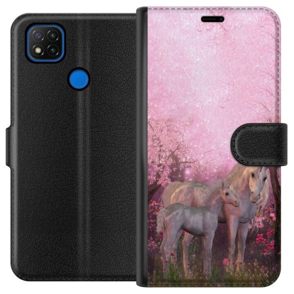 Xiaomi Redmi 9C Lommeboketui Unicorn