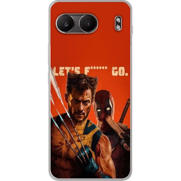 OnePlus Nord 4 Läpinäkyvä kuori Deadpool & Wolverine