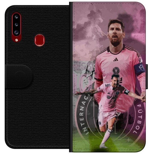 Samsung Galaxy A20s Lommeboketui Messi