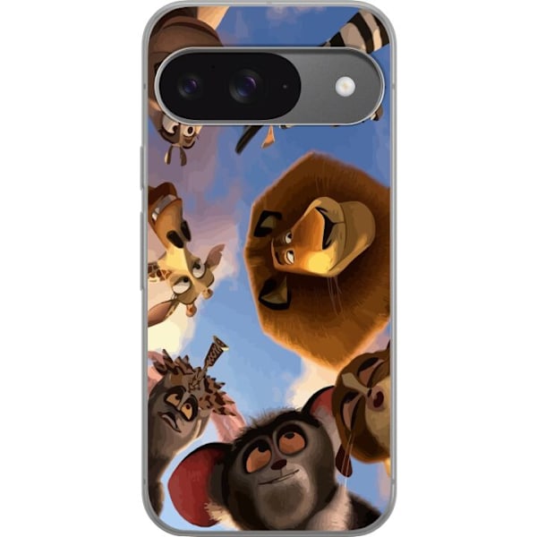 Google Pixel 9 Pro Gennemsigtig cover Madagaskar