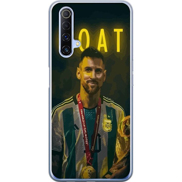 Realme X50 5G Genomskinligt Skal Goat Messi