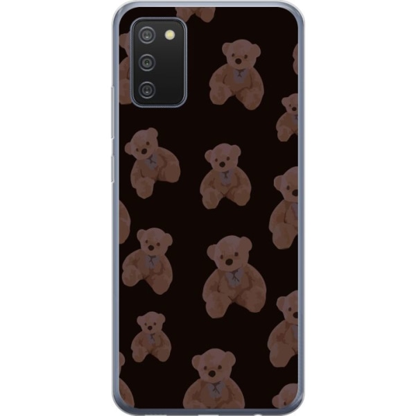 Samsung Galaxy A02s Genomskinligt Skal En björn flera björna