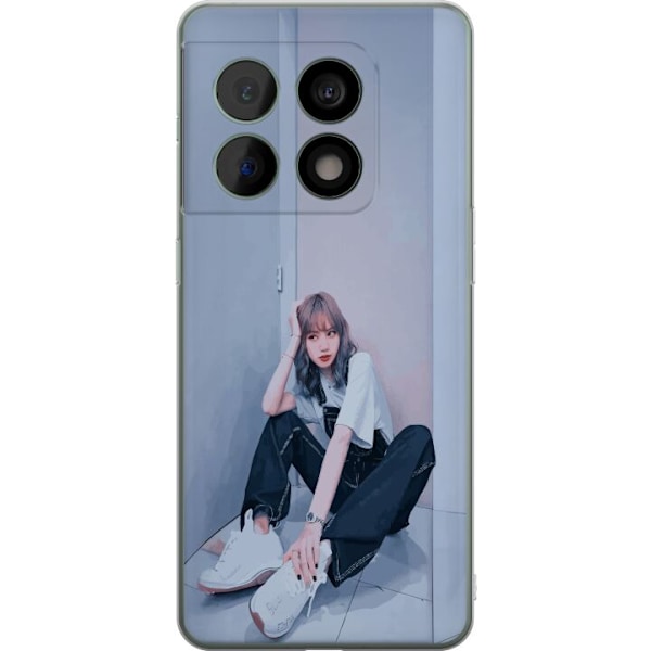 OnePlus 10 Pro Genomskinligt Skal Lisa from Blackpink – K-pop Style Icon