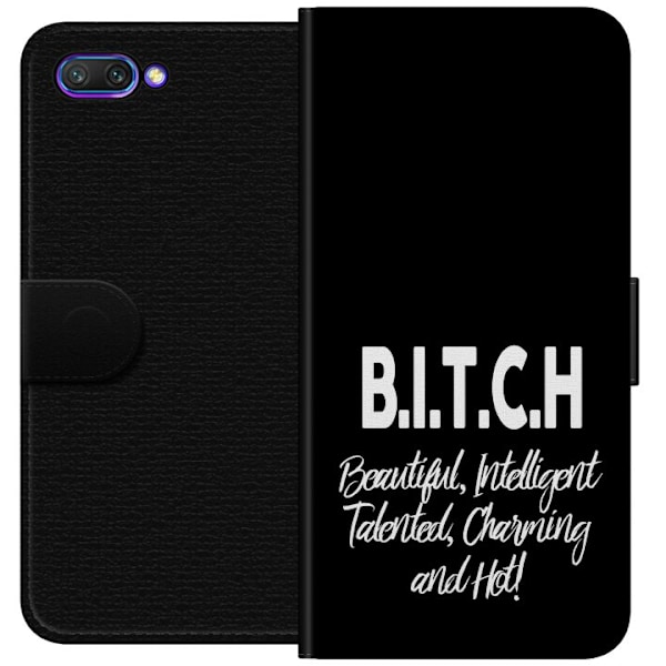 Honor 10 Tegnebogsetui Tekst