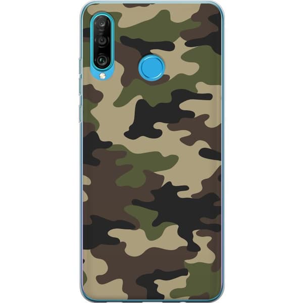 Kompatibel Mobilcover til Huawei P30 lite Militær