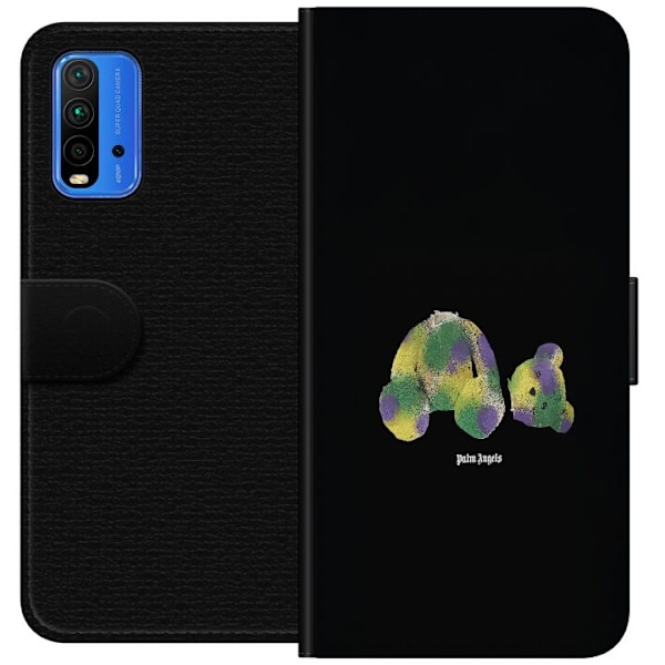 Xiaomi Redmi Note 9 4G Tegnebogsetui Palm Angels Teddy