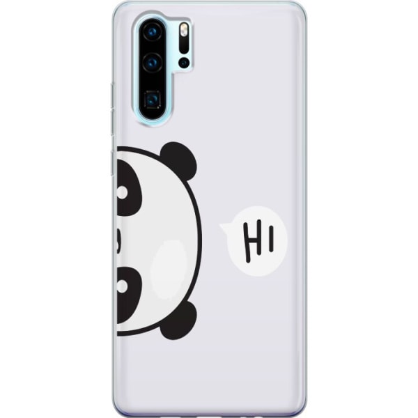 Huawei P30 Pro Genomskinligt Skal Hi! kawaii