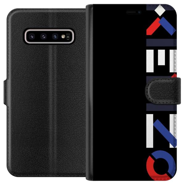 Kompatibelt Lommeboketui til Samsung Galaxy S10+ Kenzo
