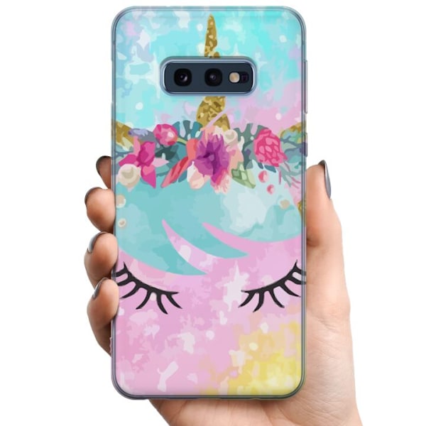 Samsung Galaxy S10e TPU Mobilskal Unicorn Enhörning