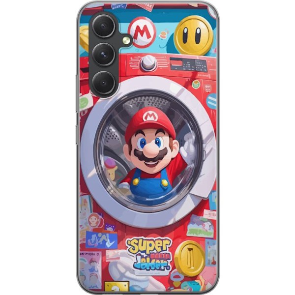 Samsung Galaxy S24+ Läpinäkyvä kuori Mario