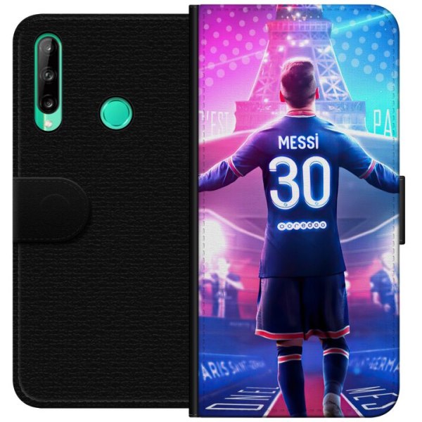 Huawei P40 lite E Lommeboketui Messi