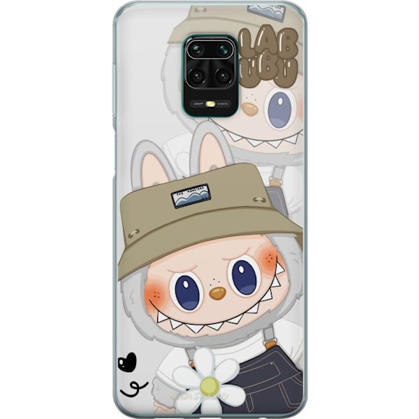 Xiaomi Redmi Note 9 Pro Läpinäkyvä kuori Labubu Minimal Moo