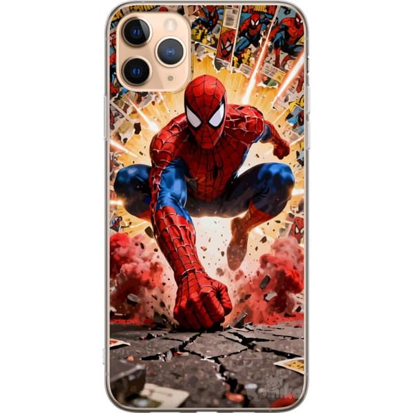 Kompatibelt Mobildeksel til Apple iPhone 11 Pro Max Spider Man action
