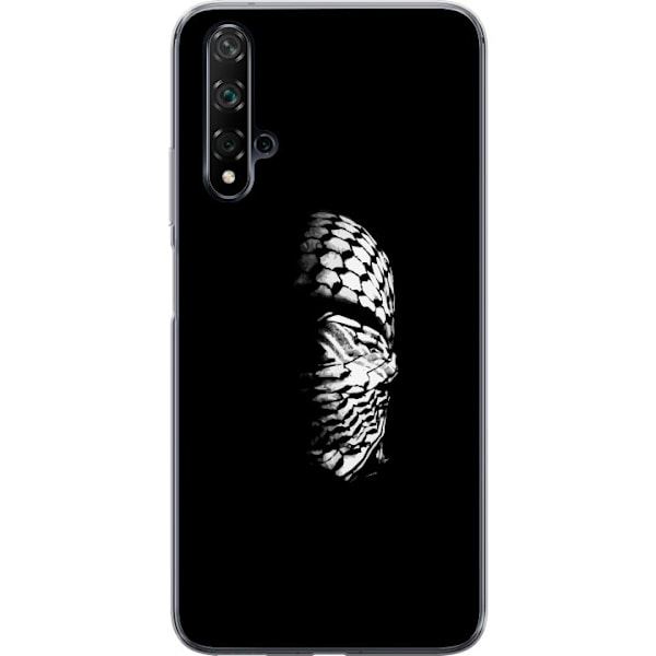 Huawei nova 5T Gjennomsiktig deksel Keffiyeh-mønster - klassi