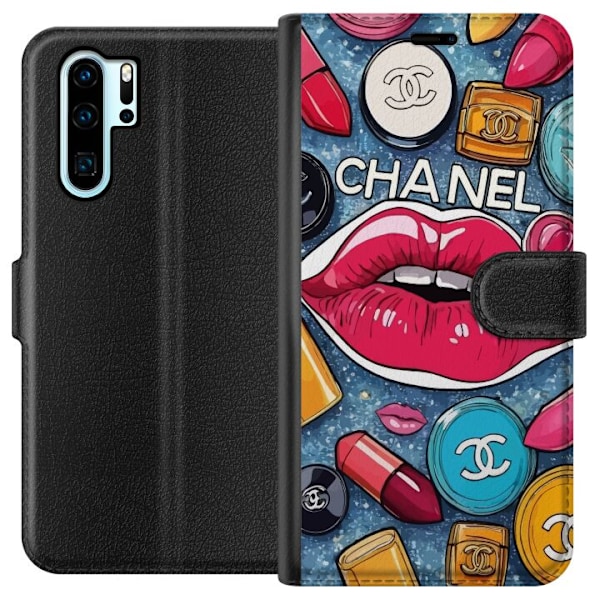 Huawei P30 Pro Tegnebogsetui Chanel Lips