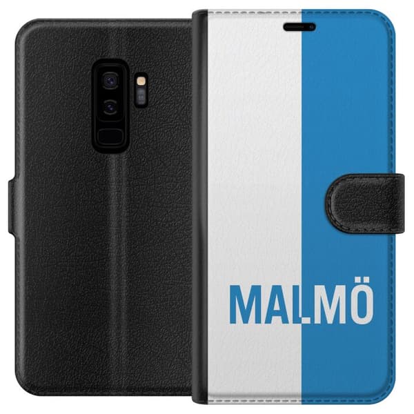 Kompatibel Tegnebogsetui til Samsung Galaxy S9+ Malmö – fodbold