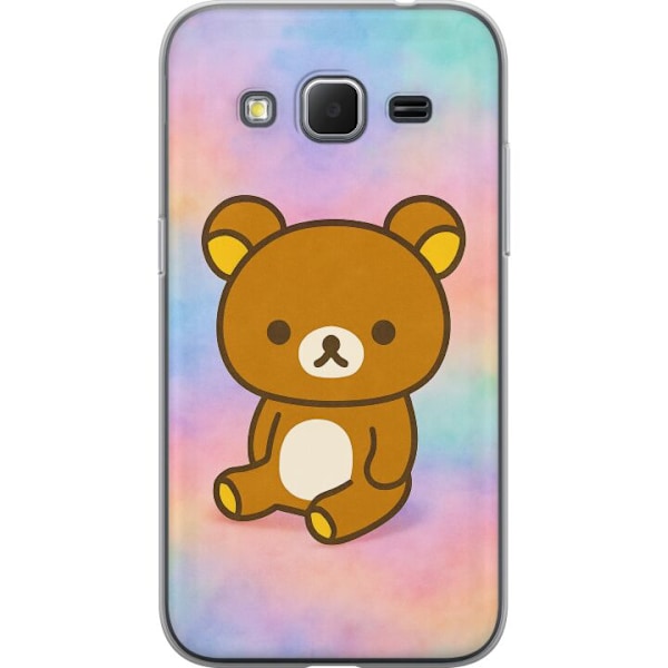 Samsung Galaxy Core Prime Läpinäkyvä kuori Kawaii Sanrio Rilakkuma