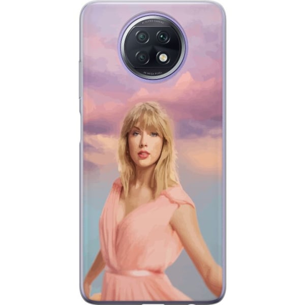 Xiaomi Redmi Note 9T Läpinäkyvä kuori Taylor Swift