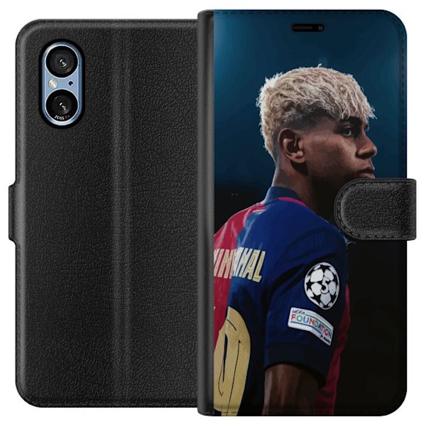 Sony Xperia 5 V Tegnebogsetui Lamine Yamal - Barcelonas Wunder