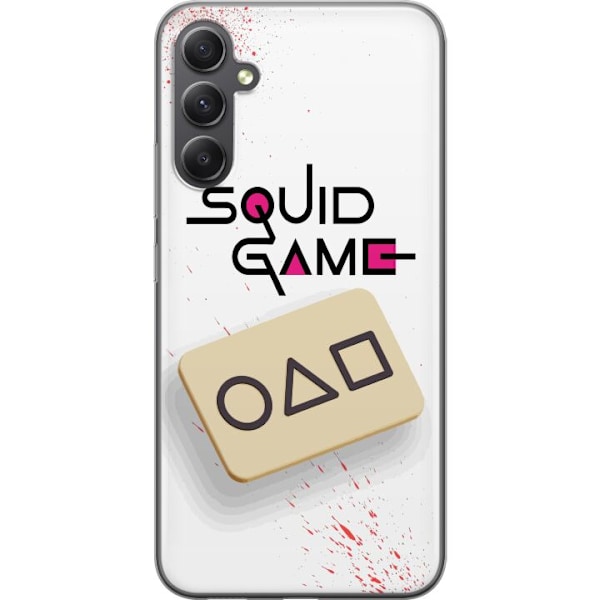 Samsung Galaxy A16 5G Läpinäkyvä kuori Squid Game