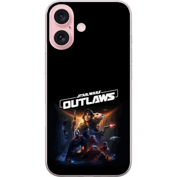 Apple iPhone 16 Gjennomsiktig deksel Star Wars Outlaws