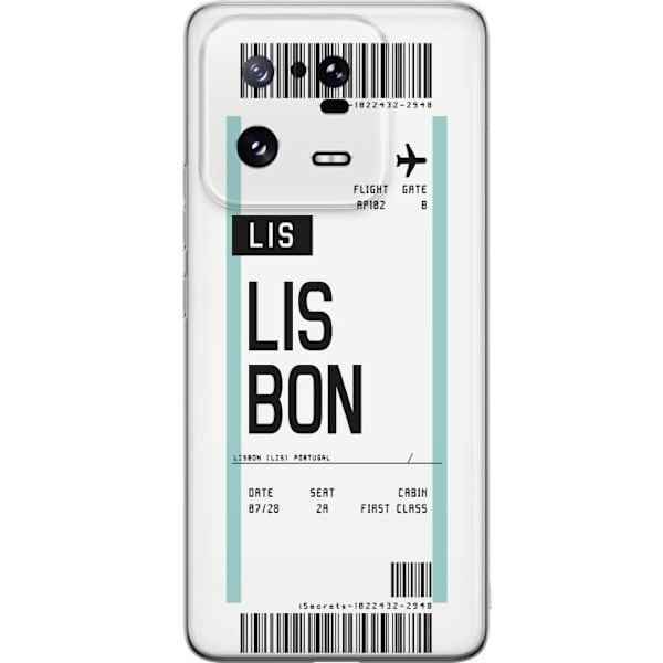 Xiaomi 13 Pro Läpinäkyvä kuori Lissabon