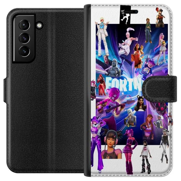 Kompatibel Tegnebogsetui til Samsung Galaxy S21+ 5G Fortnite