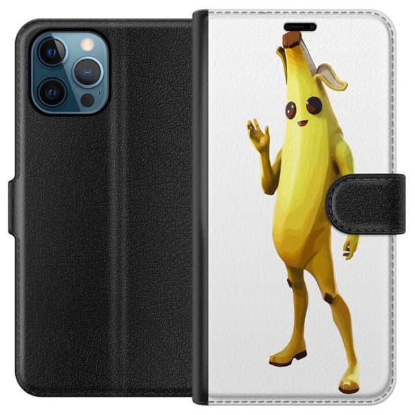 Kompatibel Tegnebogsetui til Apple iPhone 12 Pro Fortnite