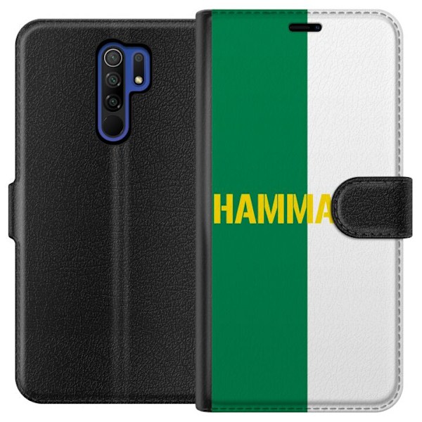 Xiaomi Redmi 9 Plånboksfodral Hammarby