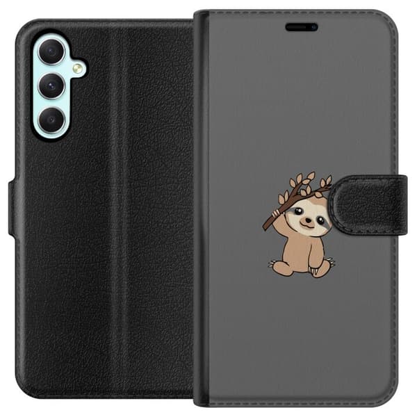 Kompatibelt Plånboksfodral till Samsung Galaxy A34 Sloth